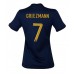 Frankrijk Antoine Griezmann #7 Voetbalkleding Thuisshirt Dames WK 2022 Korte Mouwen